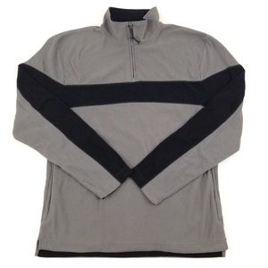 4/$25 Tek Gear Fleece Zip Lightweight Pullover M